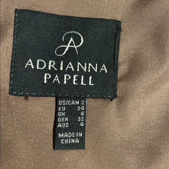 Adrianna Papell Sleeveless Party Cocktail Dress - Picture 6 of 6